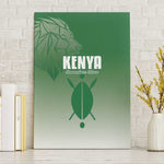 Kenya Football Canvas Wall Art Go Harambee Stars - African Pride