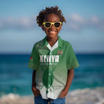 Custom Kenya Football Kid Hawaiian Shirt Go Harambee Stars - African Pride