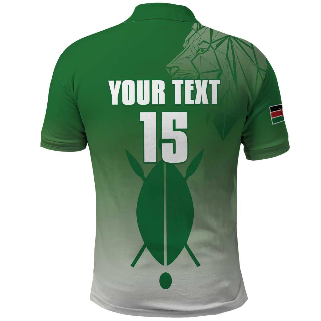 Custom Kenya Football Polo Shirt Go Harambee Stars - African Pride