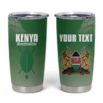 Custom Kenya Football Tumbler Cup Go Harambee Stars - African Pride