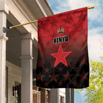 Kenya Football Garden Flag Harambee Harambee Stars - Red Jersey - African Pride