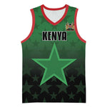 Custom Kenya Football Basketball Jersey Harambee Harambee Stars - Green Jersey - African Pride