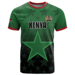 Custom Kenya Football T shirt Harambee Harambee Stars - Green Jersey - African Pride