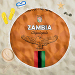 Zambia Football Beach Blanket Come On Chipolopolo - African Pride