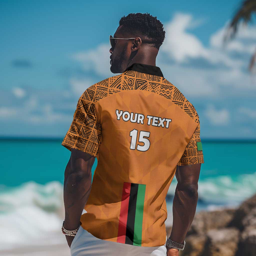Custom Zambia Football Hawaiian Shirt Come On Chipolopolo - African Pride