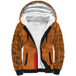 Custom Zambia Football Sherpa Hoodie Come On Chipolopolo - African Pride
