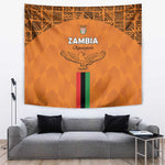 Zambia Football Tapestry Come On Chipolopolo - African Pride