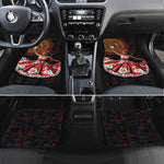 Ladies Sega Dance Car Mats Paisley Mix African Pattern