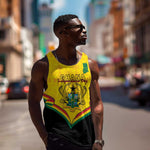 Personalised Afro Ghana Men Tank Top 68th Anniversary Independence