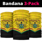 Afro Ghana Neck Gaiter 68th Anniversary Independence LT15