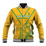 Custom Afro South Africa Soccer Baseball Jacket Go Champions