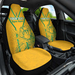Custom Afro South Africa Soccer Car Seat Cover Go Champions