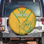 Custom Afro South Africa Soccer Spare Tire Cover Go Champions