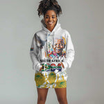 Afro South Africa Freedom Day Hoodie Dress Nelson Mandela