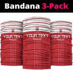 Egyptian Football Custom Neck Gaiter Yalla Masr - Red Ver LT15