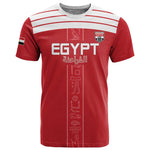 Egyptian Football Custom T shirt Yalla Masr - Red Ver