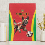 Custom Guinea-Bissau Football Canvas Wall Art Go Djurtus Go