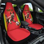 Custom Guinea-Bissau Football Car Seat Cover Go Djurtus Go