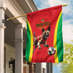 Custom Guinea-Bissau Football Garden Flag Go Djurtus Go