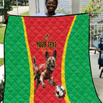 Custom Guinea-Bissau Football Quilt Go Djurtus Go