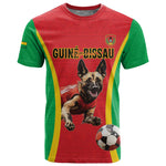 Custom Guinea-Bissau Football T shirt Go Djurtus Go