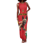 Custom Guinea-Bissau Football Tank Maxi Dress Go Djurtus Go