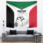 Custom Sudan Football Tapestry Yalla Sudan