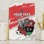 Custom Libya Football Canvas Wall Art Forza Fursan Al-Mutawasit