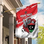 Custom Libya Football Garden Flag Forza Fursan Al-Mutawasit