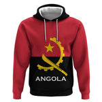 Angola Country Flag Stylized Hoodie