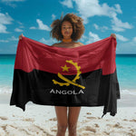 Angola Country Flag Stylized Sarong