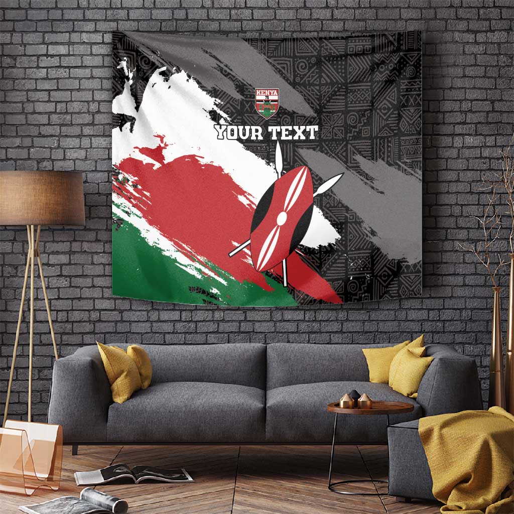 Custom Afro Kenya Tapestry Rugby Sevens - African Pattern