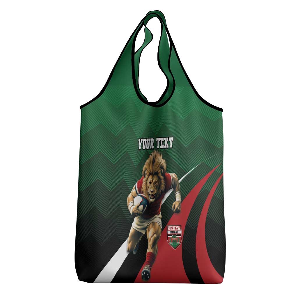 Kenya Rugby Custom Grocery Bag Simbas Mascot - Sporty Style