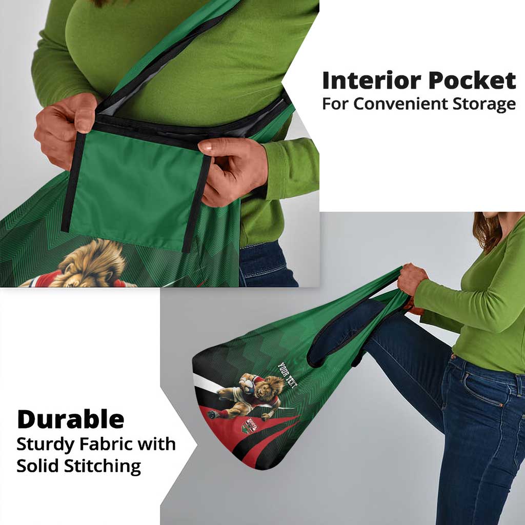 Kenya Rugby Custom Grocery Bag Simbas Mascot - Sporty Style