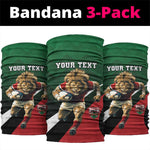 Kenya Rugby Custom Neck Gaiter Simbas Mascot - Sporty Style LT15