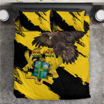 Afro Ghana Bedding Set Eagle With Coat Of Arms