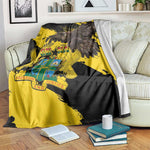 Afro Ghana Blanket Eagle With Coat Of Arms