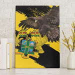 Afro Ghana Canvas Wall Art Eagle With Coat Of Arms