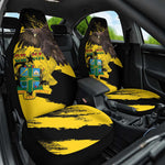 Afro Ghana Car Seat Cover Eagle With Coat Of Arms
