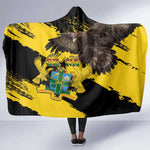 Afro Ghana Hooded Blanket Eagle With Coat Of Arms