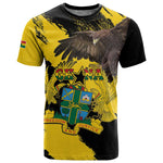 Afro Ghana T shirt Eagle With Coat Of Arms
