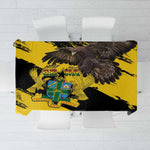 Afro Ghana Tablecloth Eagle With Coat Of Arms