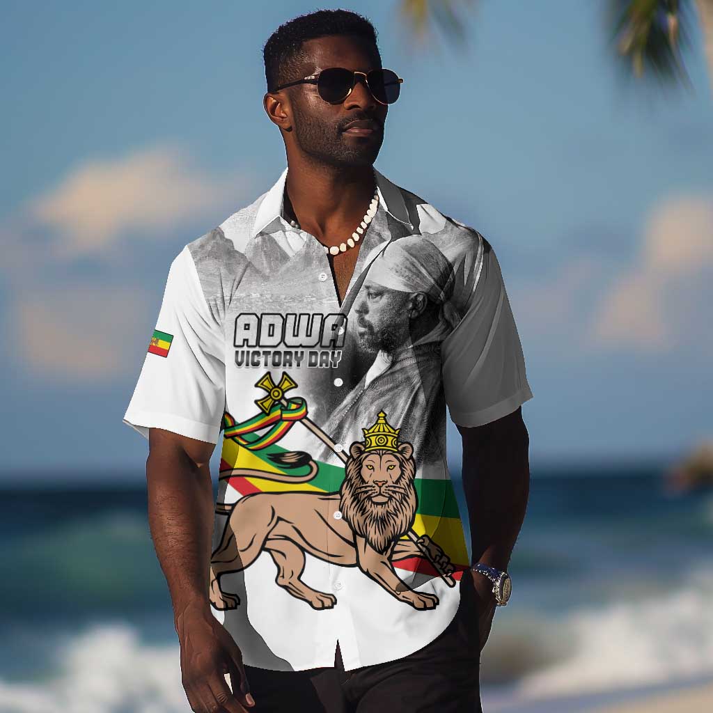 African Victory Menelik II Hawaiian Shirt Battle Of Adwa
