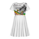 African Victory Menelik II Kid Short Sleeve Dress Battle Of Adwa