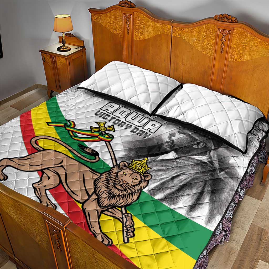 African Victory Menelik II Quilt Bed Set Battle Of Adwa
