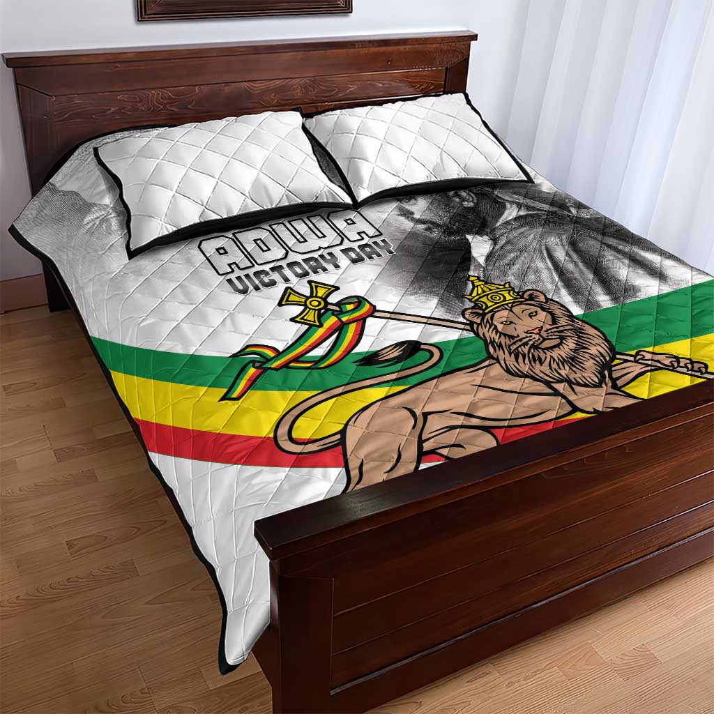 African Victory Menelik II Quilt Bed Set Battle Of Adwa