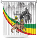 African Victory Menelik II Shower Curtain Battle Of Adwa