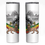 African Victory Menelik II Skinny Tumbler Battle Of Adwa