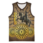 Adwa Victory Day Basketball Jersey Adwa Battle Shield - Vintage Style - African Pride