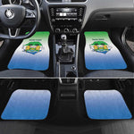 Personalised Sierra Leone Independence Day Car Mats Coat Of Arms Flag Map